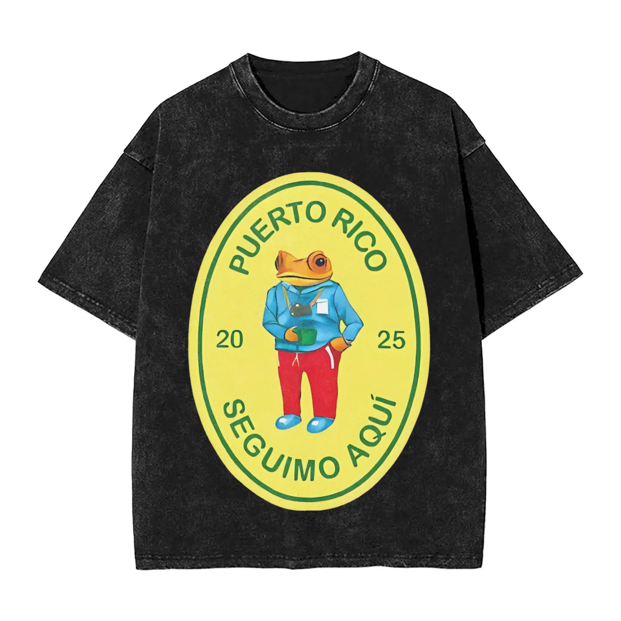 

Washed T Shirt DTMF Bad Bunny Album T-Shirts Street DeBi TiRAR MaS FOToS Streetwear Cotton Graphic Tops Tees for Men Women