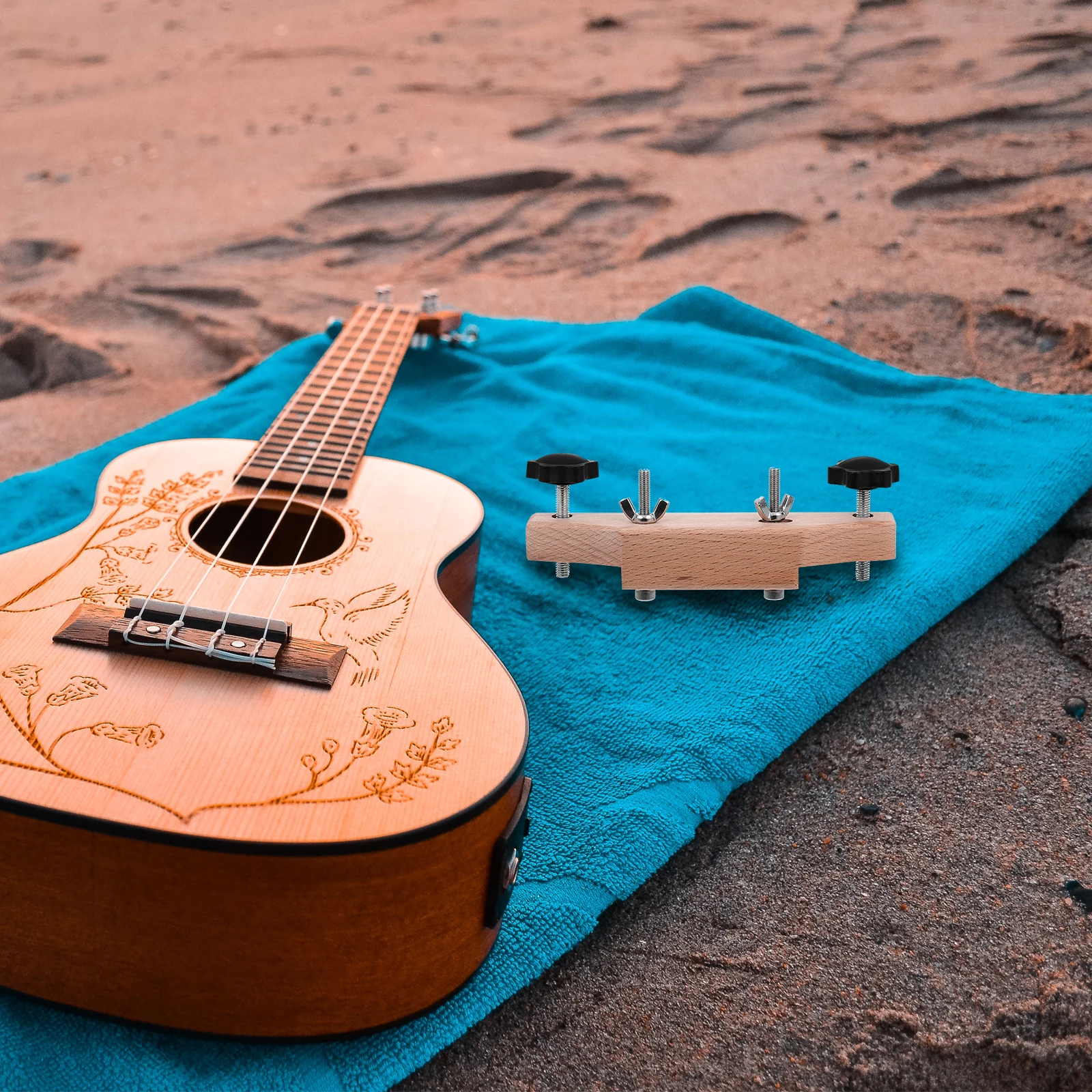 أدوات إصلاح الجيتار جسر استبدال المشبك Luthier تركيبات مشبك من البلاستيك صيانة و