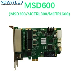 MSD600 full color led screen controller Synchronous sending card support /Nova sending card MSD300 MCTRL300 MCTRL600 660