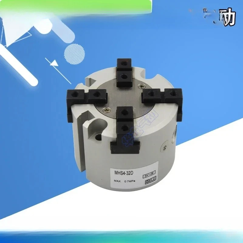 

SMC finger air gripper cylinder MHS2 MHS3 MHS4-50D 63D 80D 100D pneumatic clamping fixture