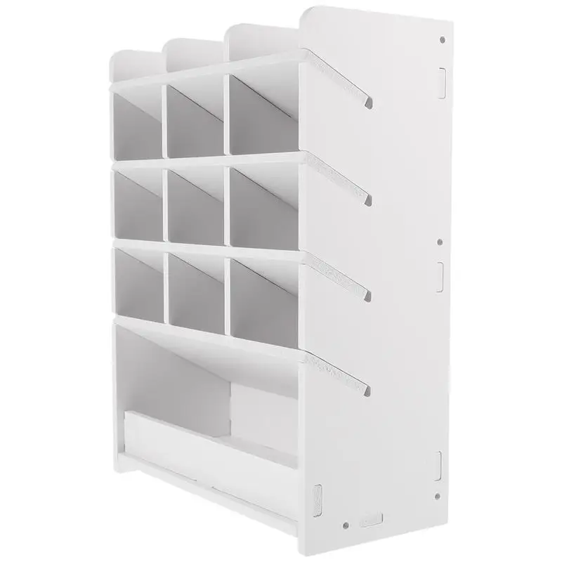 Organizador de mesa multifuncional caneta titular caixa de armazenamento desktop papelaria rack de armazenamento para escritório organizador caixa