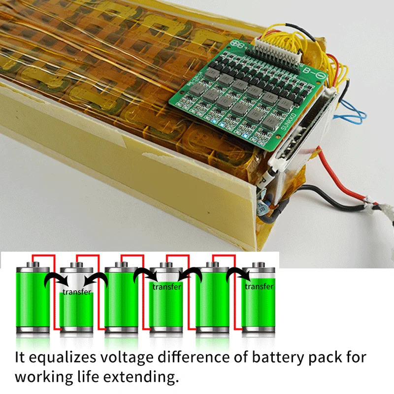 2S to 24S 1.2A active balancer  Li-ion Lipo Lifepo4 Lithium Battery Energy Transfer equalizer