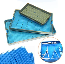 Sterilization Tray Case Box Ophthalmic/dental Orthopedic Teaching Instruments Autoclave Tray Box Holder Dentist Disinfection Box