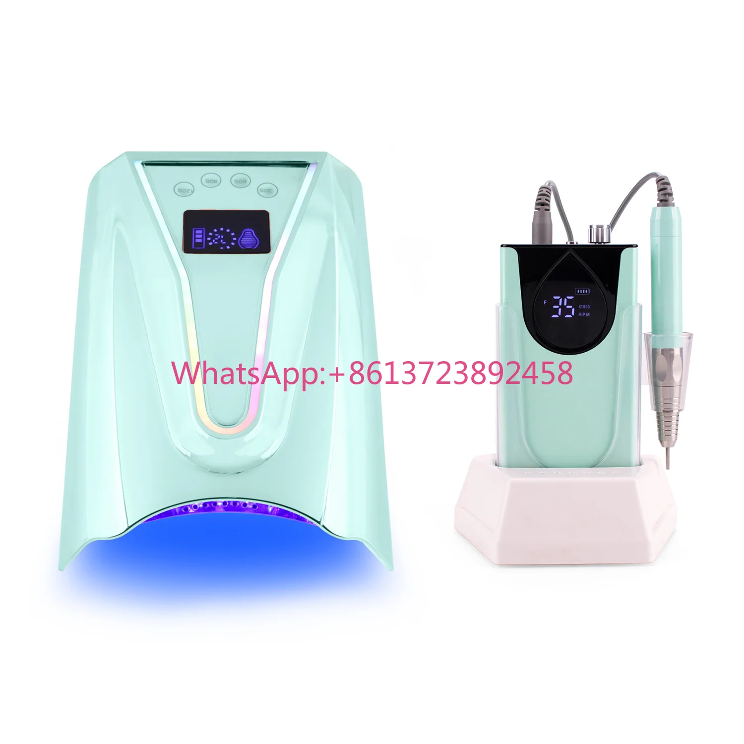 Misbeauty Fast Curing 128 Watts Nail Lamp Brand Sun Lampe Uv Led Nails Art Nail Dryer for Beauty Salon