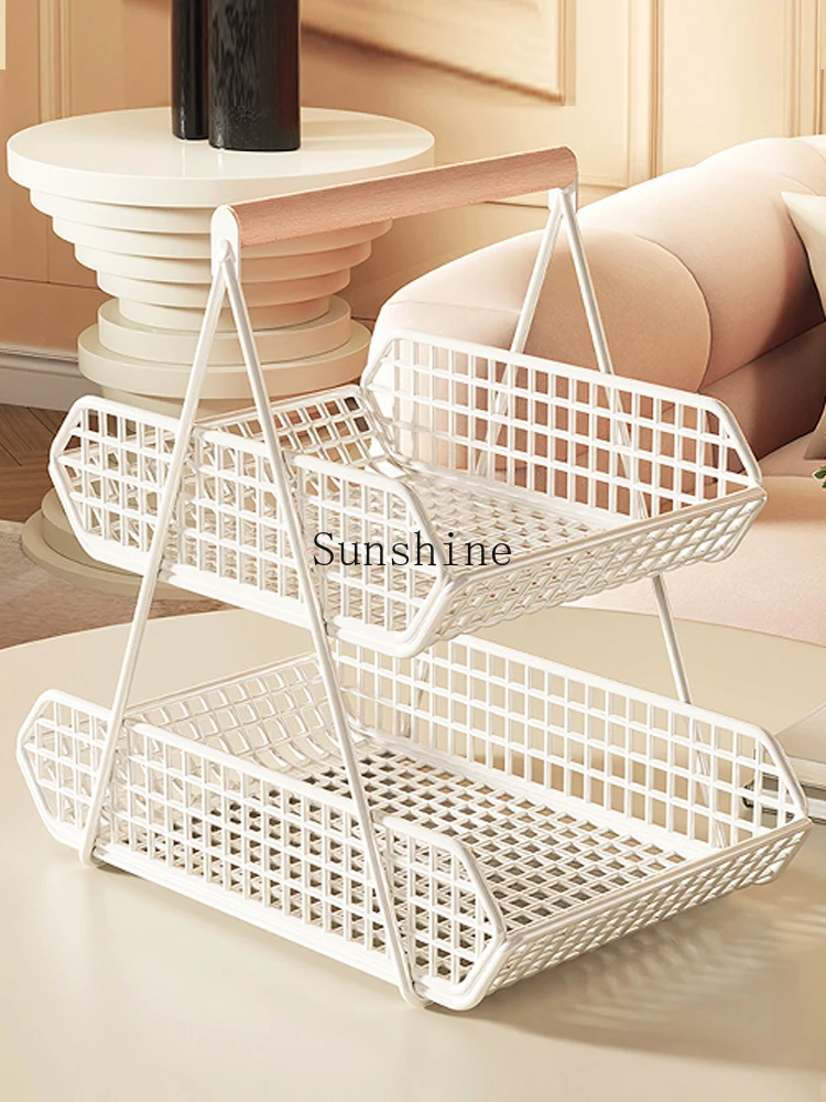 Cup Storage Rack Shelf Desktop Collection Teacup Double Drain Tray Household Dining Table Coffee Rack