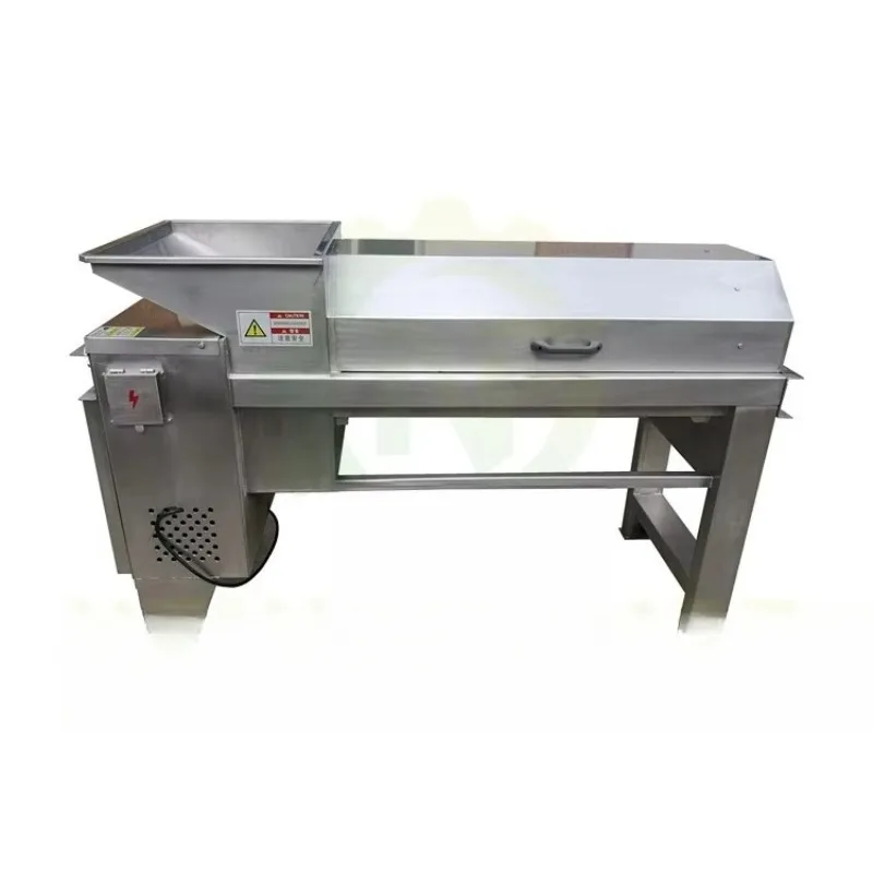 Multifunctional Grape Stem Remover Crushing Machine Automatic Grape Processing Equipment for Small Wine Factory Customized