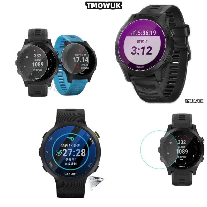 

For Forerunner 45 55 158 220 235 245 255 255s 620 635 Screen Protector 9H Anti-Scratch Tempered Glass For Tennis Watch