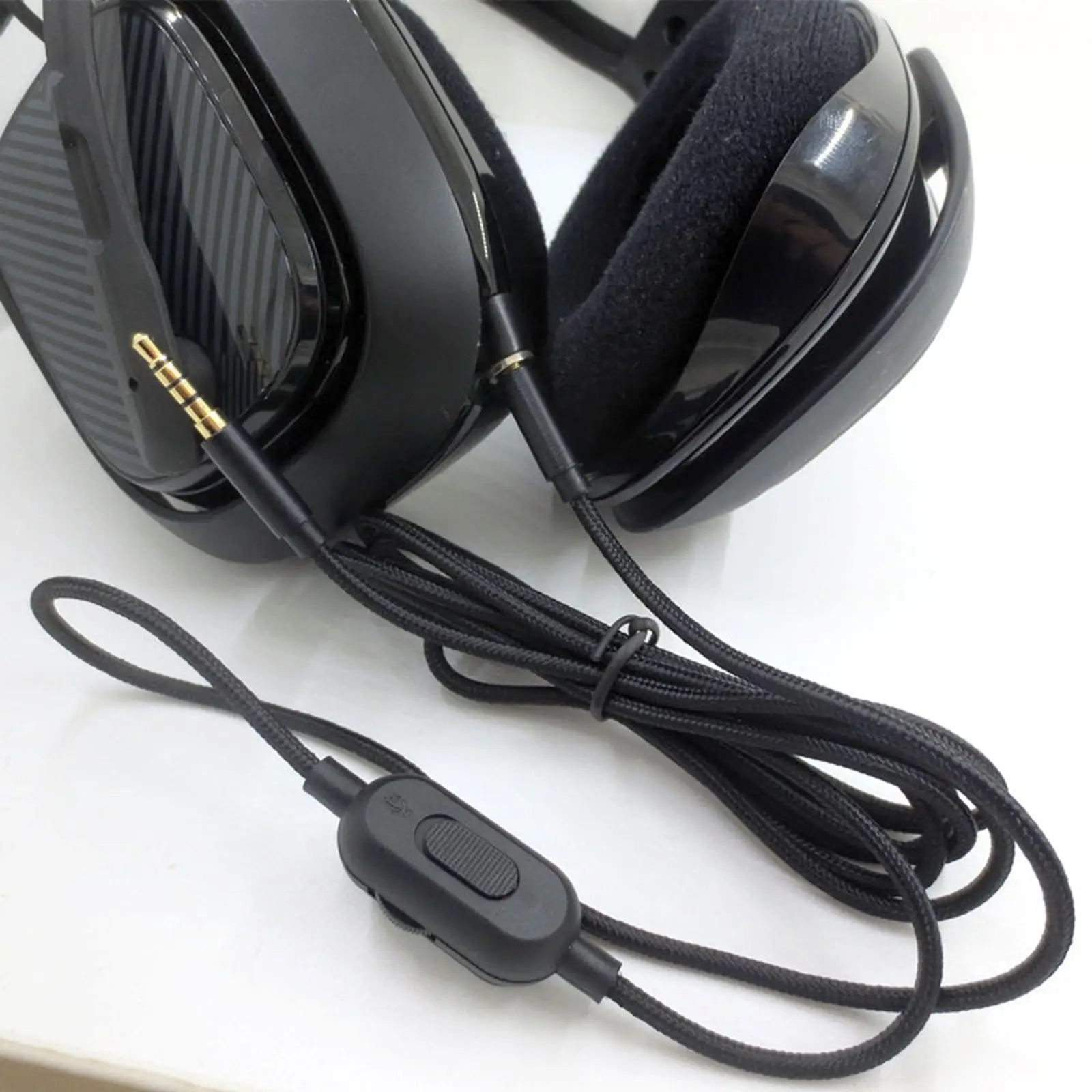 Audio Extension Cable for Astro A10 A40 A30 Headphones 3.5mm to 3.5mm with Microphone Mute and Volume Control