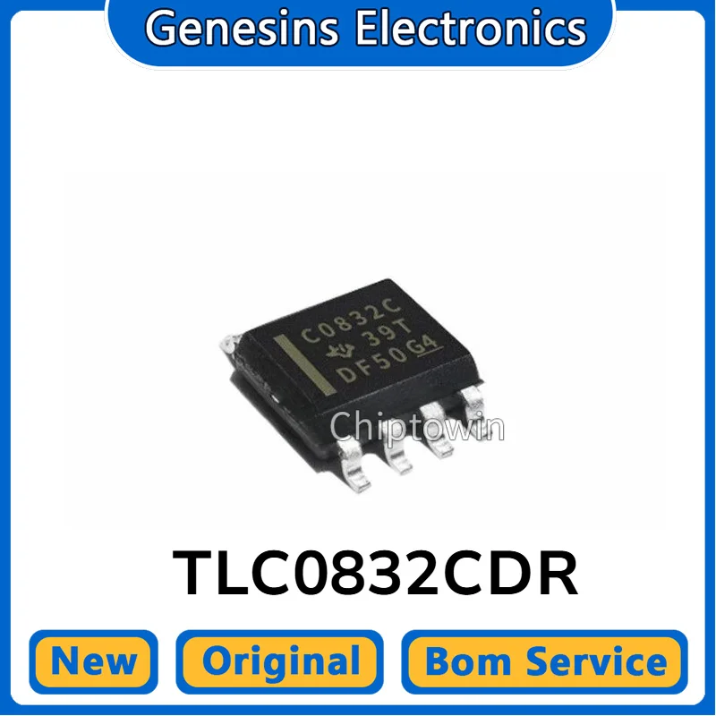5/50/500 pcs Original TLC0832CDR 8-bit ADC Analog-to-Digital Converter Chip SOP8 IC WN7