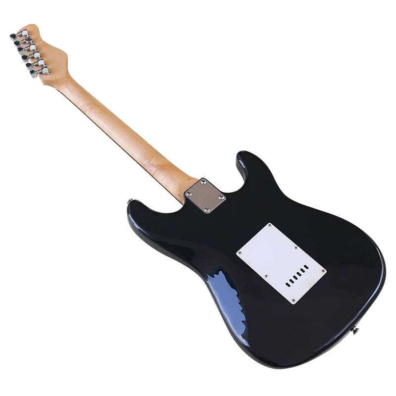 Stock 6 String 39 Inch Electric Guitar Basswood Body 22 Frets High Gloss Guitar With Coated Problem Left Hand Version