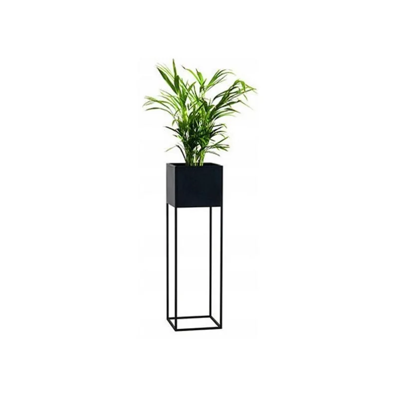 

Floor-to-ceiling wrought iron green plant flower stand living room flower box dill pot plant potted plant shelf