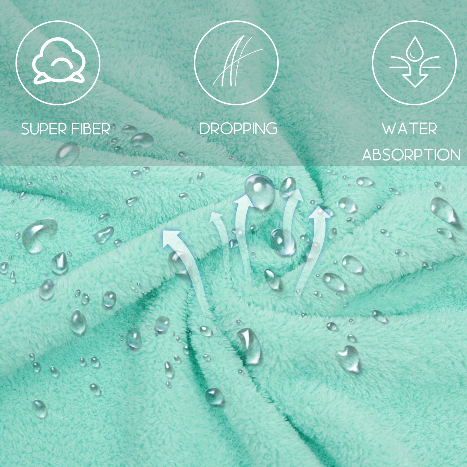 

5Pcs Small Animal Bath Towels Skin Friendly Polyester Fiber Absorbent Water Absorbing Pet Towels Hamster Cage Mat