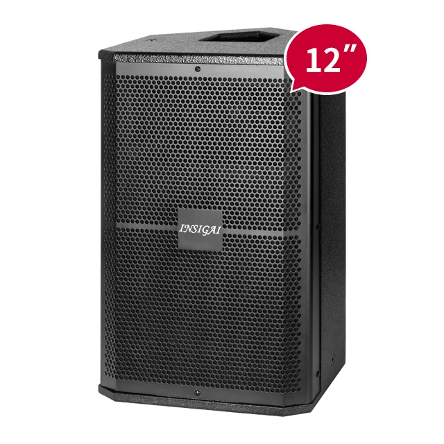 INSIGAI Hot Sale Professional Passive Speakers For Events Home Theater Column Church Party Event Dj 12 Inch Neodymium Speaker