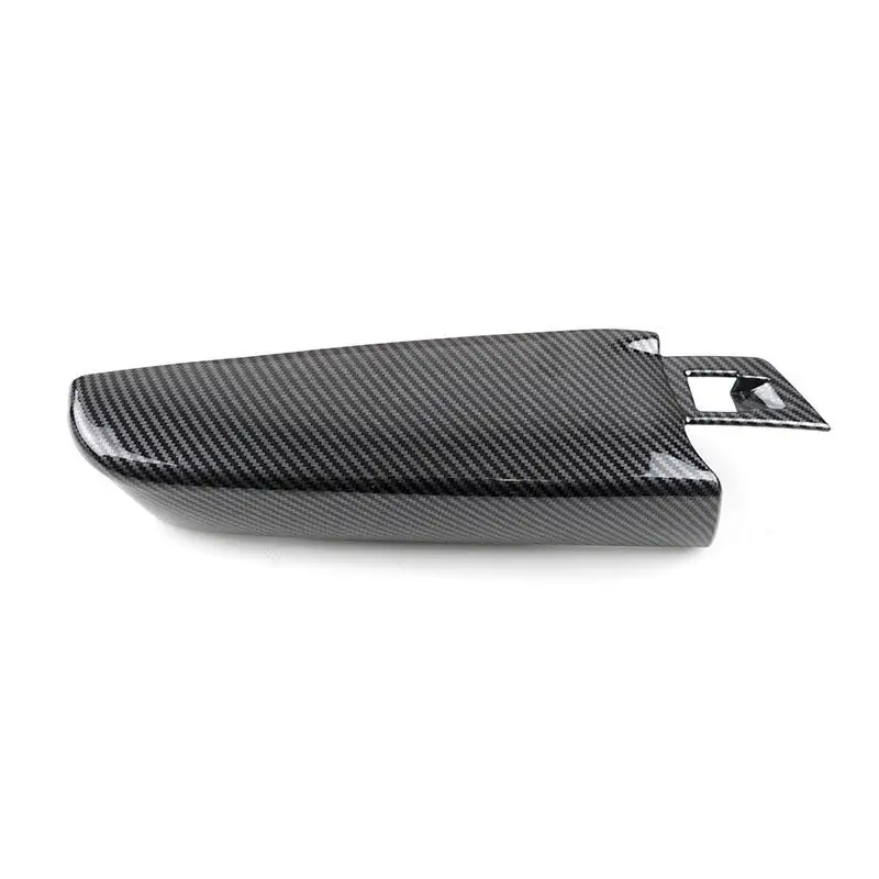 Carbon Fiber Style Car Accessories Interior Door Panel Armrest Cover For BMW 5 Series F10 F18 2011 2012 2013 2014 2015 2016 2017