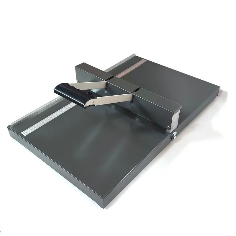 350mm Manual Paper Creaser Folding Machine Card Photo Paper Cover Creasing Post-Press Equipment  Adjustable Creaser