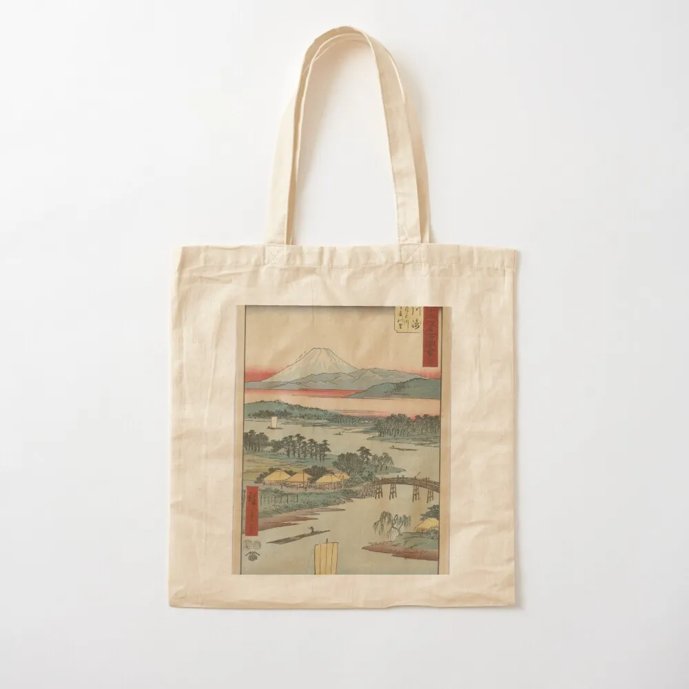 

Japanese art old prints antique prints japan decor asian Tote Bag Handbags shopper bag women canvas custom bags Canvas Tote Bag