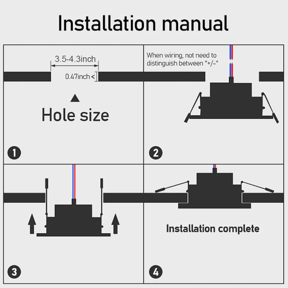 LED Downlight RGB Color Spot Light 10W 15W AC85-265V Recessed in LED Ceiling Light Cold or Warm White Lamp with Remote Control
