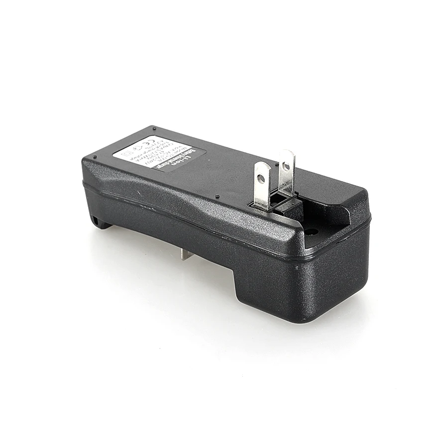 Caricatore universale doppio standard americano 1PC con 2 slot per batterie ricaricabili agli ioni di litio, adatto per batterie 18650