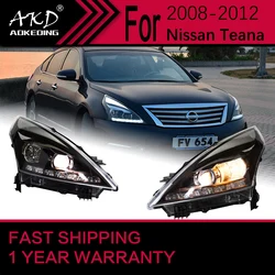 Auto Verlichting Voor Nissan Teana Koplamp 2008-2012 Altima Head Lamp Drl Projector Lens Automotive Accessoires