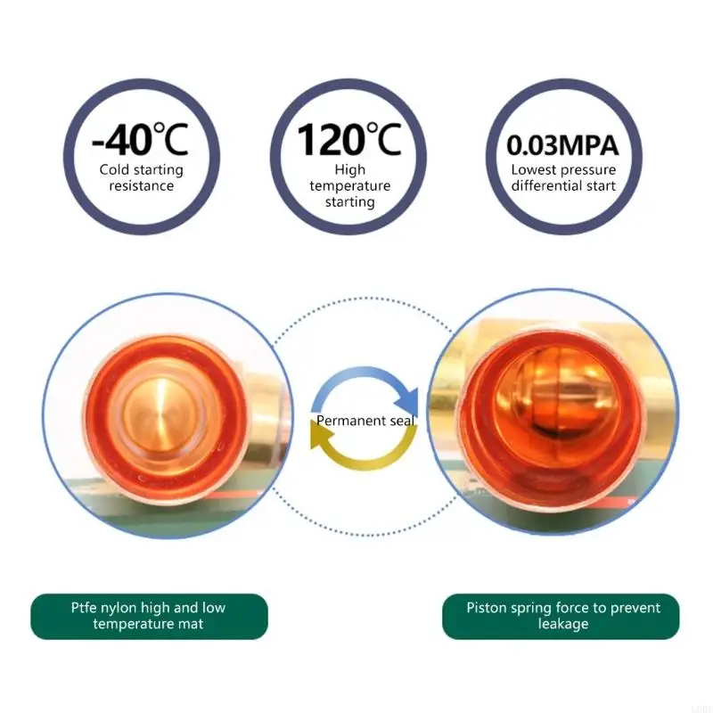 u0de تكييف الهواء ، تحقق من صمامات مضخات الحرارة