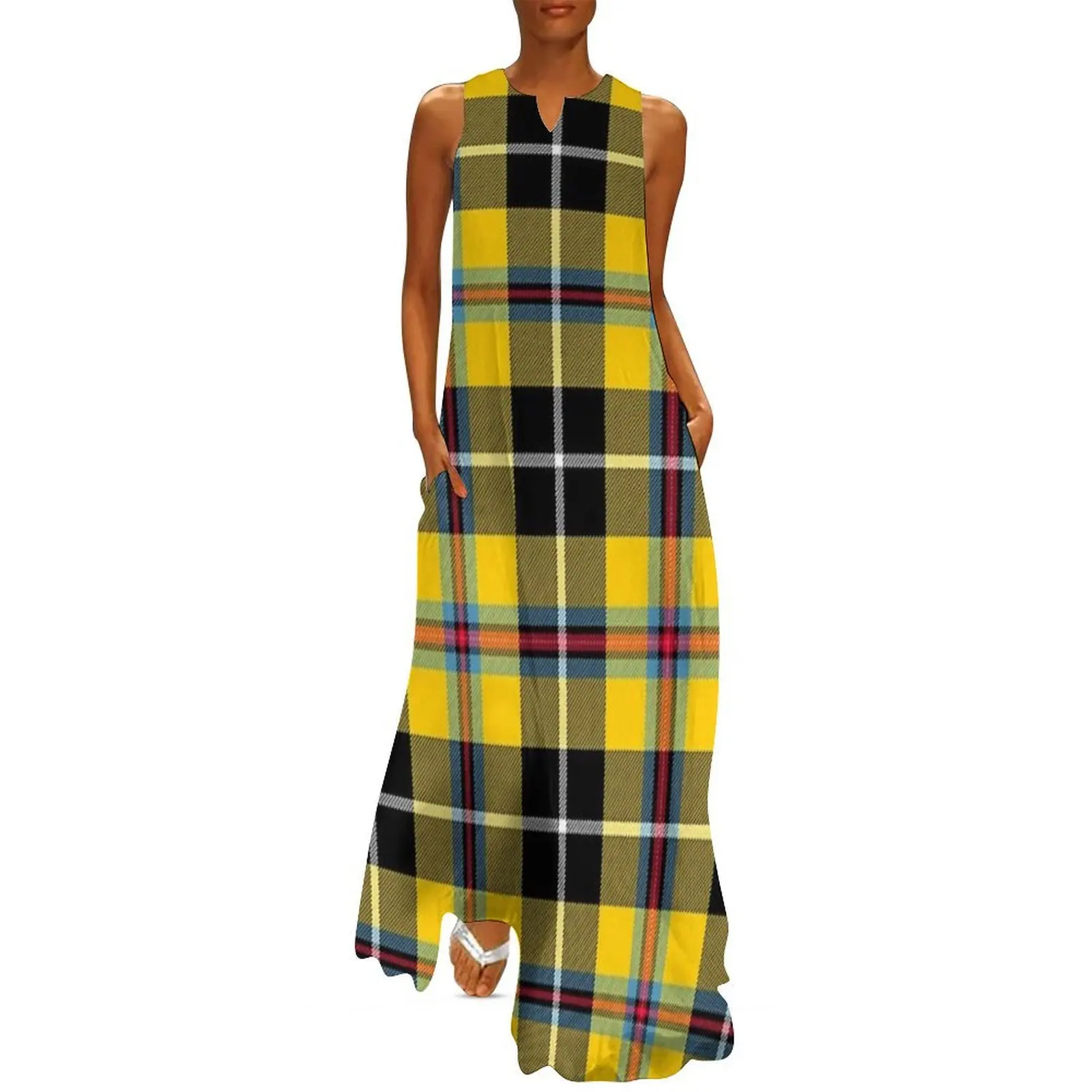 

Cornish Tartan Long Dress dresses korean style summer clothes for women evening dress ladies summer dresses for women 2025