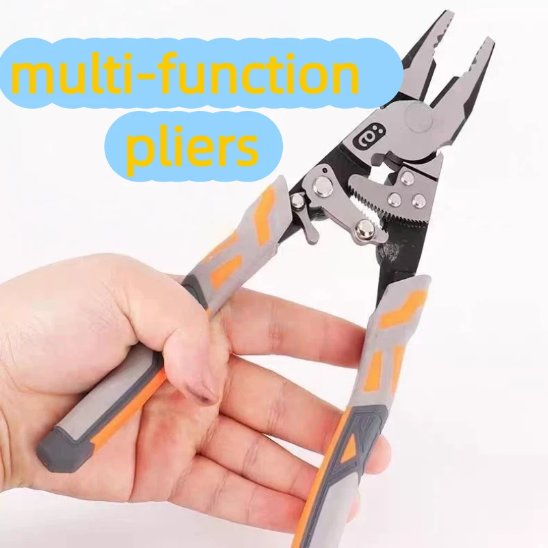 Multi Functional Wire Pliers Pointed Nose Pliers Diagonal Nose Pliers Hardware Tools Electrician Pliers Wire Stripping Pliers