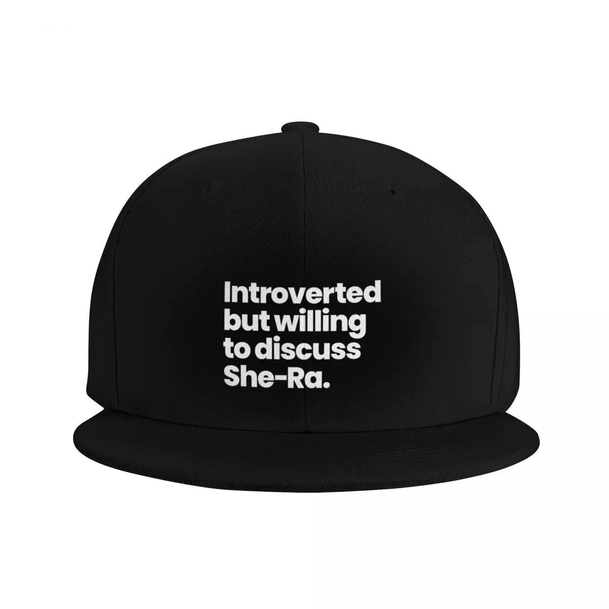 Introverted but willing to discuss She-Ra - Princesses of Power Baseball Cap New In The Hat western Hat Ladies Men's