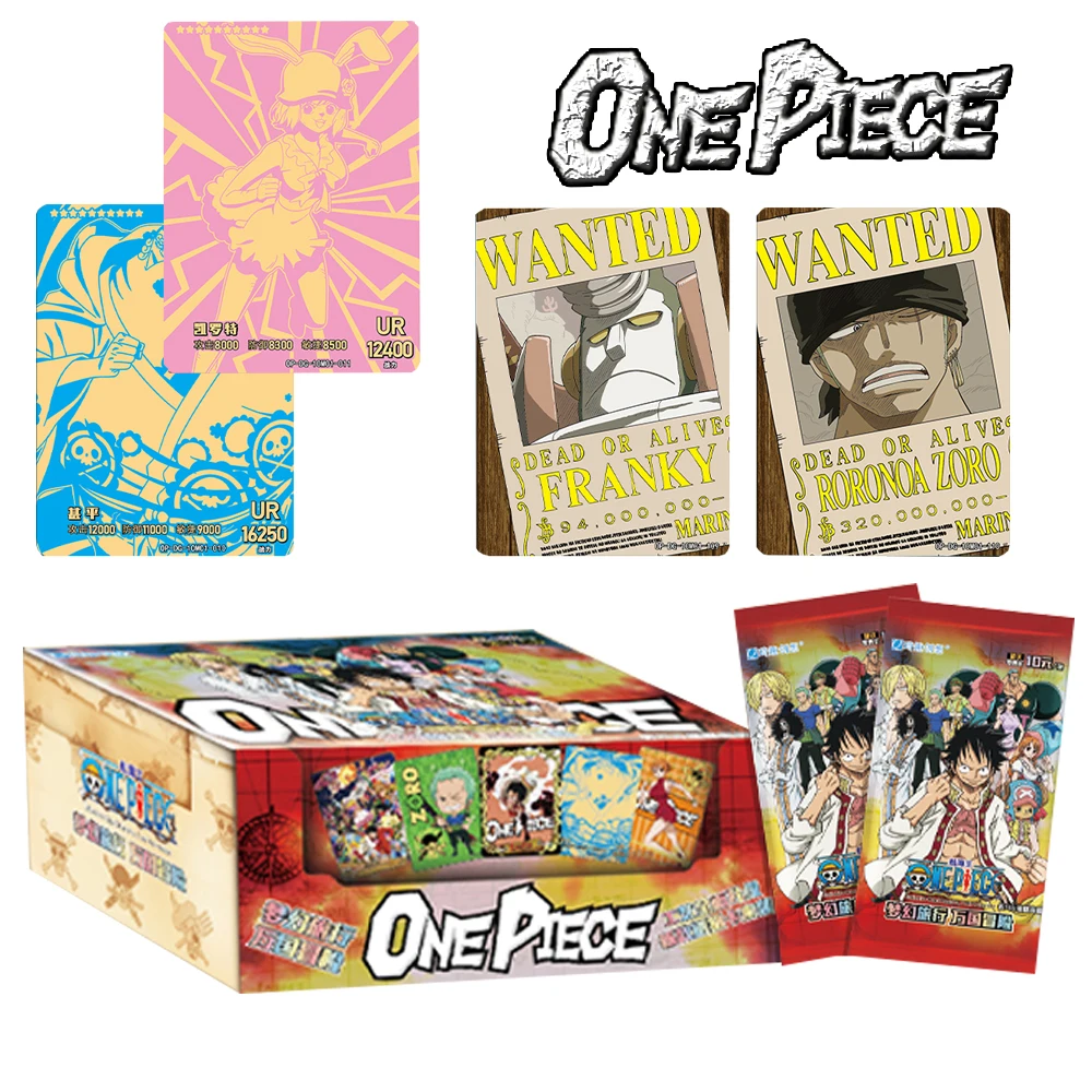 

New ONE PIECE Chopper Frankie Luffy Card Game Animation Peripheral Character Collection Cards SSR Paper Storage Birthday Gifts