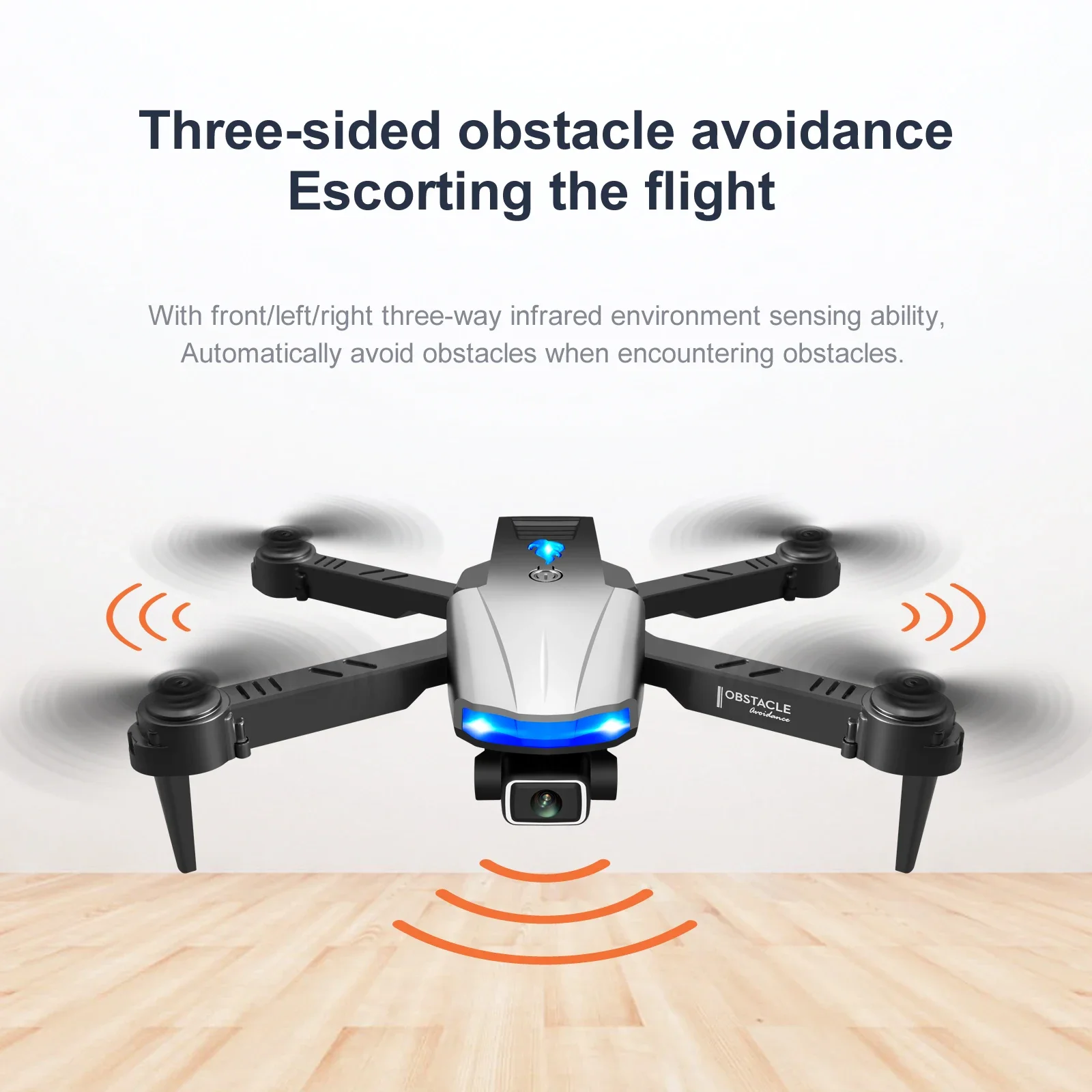 2024 S85 Mini Drone 4k Profesional HD Dual Camera Fpv Drones With infrared obstacle avoidance Rc Helicopter Quadcopter Toys