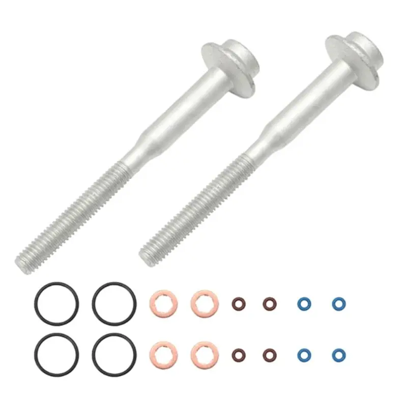 ABHX-Injector Bolt Washer Set Injector Bolt Washer Replacement Part 883.670 03L130277B For A1 A3 8X 1.6 TDI