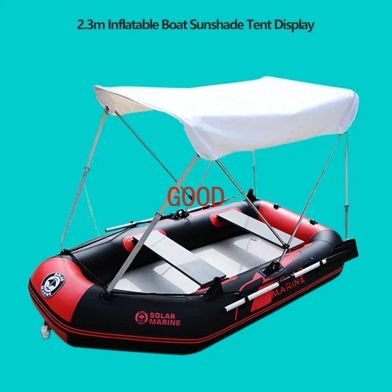 Универсальная солнцезащитная палатка для каноэ, лодки, регулируемая утолщенная водонепроницаемая и устойчивая к ультрафиолетовому излучению текстильная ткань, морские аксессуары для лодок