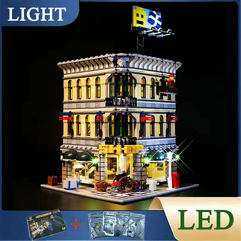 

RC DIY LED Light Kit For LEGO 10211 Grand Emporium Building Block Set（Only LED Light,Without Blocks Model）