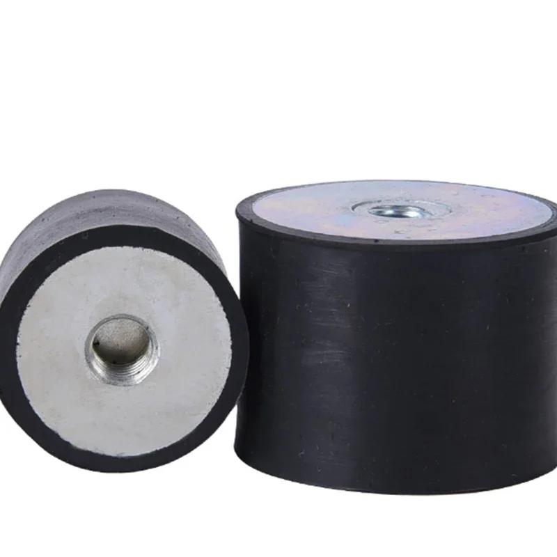 M3-M20 Female Thread Rubber Shock Absorber Anti Vibration Pad Rubber-Metal Silentblock Type DD Rubber Mount Flat Base Block