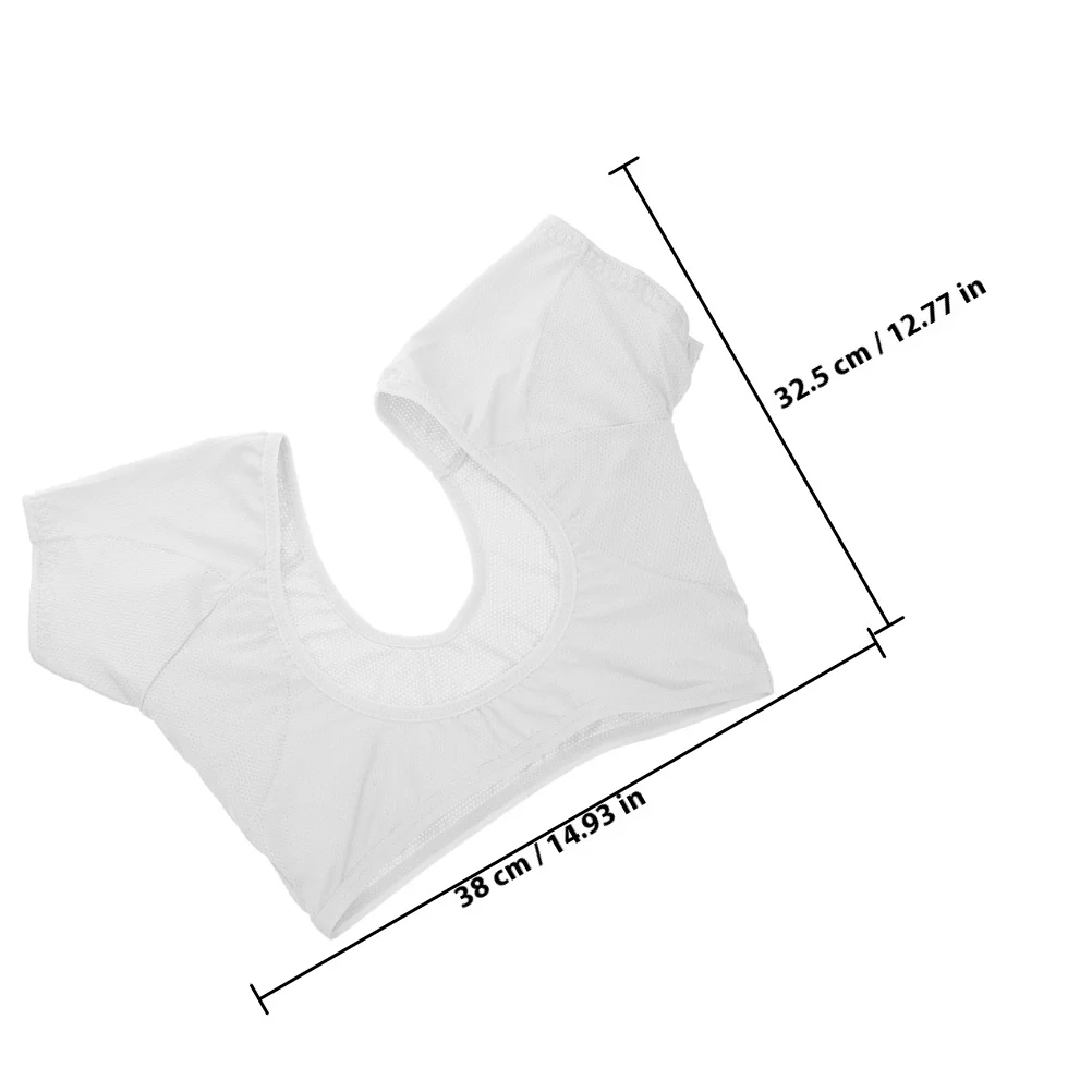 Zweetbestendig onderarmvest Dames lichtgewicht herbruikbaar zweetabsorberend ondershirtkussen voor warm weer buitenshuis