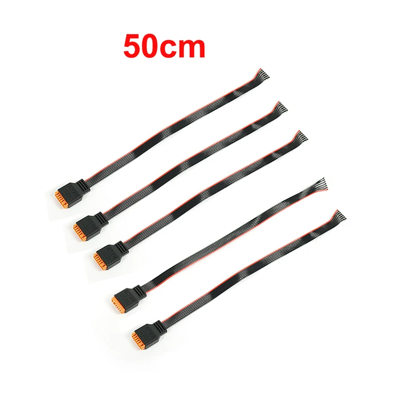 

5 шт. удлинительный кабель для зарядного устройства, сбалансированная головка для литиевых батарей 2-6S для ISDT Q6 M8 M6 HOTA D6Pro, балансировочные зарядные устройства