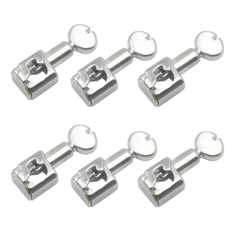 6Pieces Metal Needle Clamp with Screw Sewing Machine Needle Clip Sewing Machine Accessories for Smooth Sewing Experience DXAF