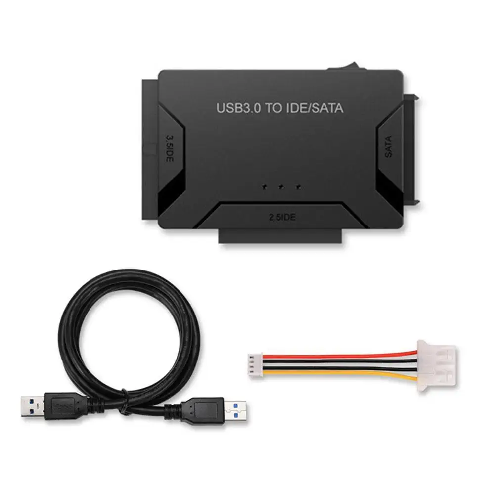 Кабель USB 3,0 на SATA IDE 3, адаптер Sata на USB, поддержка интерфейсов (2,5/3,5), внешний конвертер SSD HDD для ПК