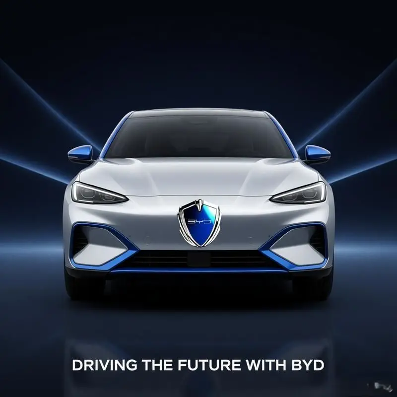 

For BYD Dolphin Atto 3 Han Seal U Tang Yuan Plus Song Car Body Metal Shield Decorative Sticker Modification Badge Accessories 3D