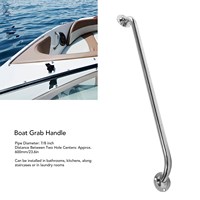 600mm Boat Grab Handle Stainless Steel Rustproof Versatile Rugged Polished Grab Bar for Boats Yachts RV RV Polished Grab Handle
