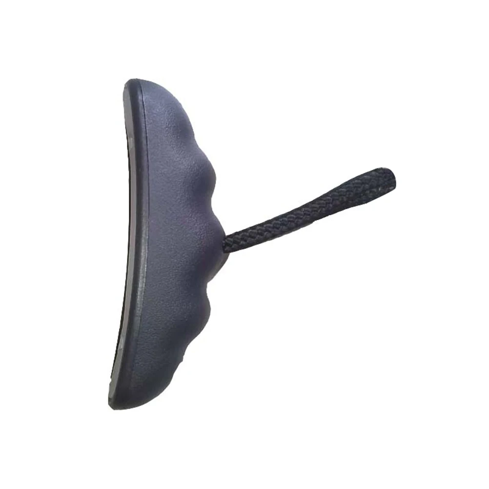 

1Pair Kayak Carry Handle High Impact Plastic Contoured Grip Rope Cord for Marine Boat Canoe Pull Handle Easy Transport