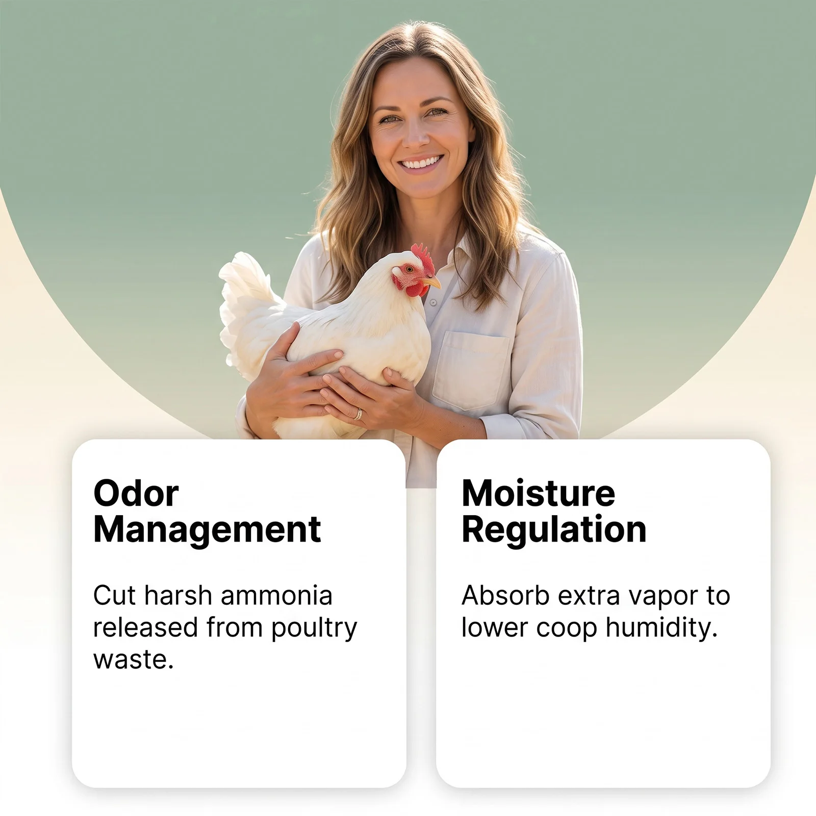 Chicken Dust Bath Powder Mite Lice Control Feather Pecking Stop Clean Dry Ammonia Odor Neutralizer Poultry Backyard Care Daily