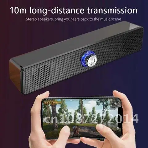 Subwoofer Soundbar TV Sound Bar Home Theatre System Bluetooth Speaker Extra Bass PC Computer Speakers Stereo Bass