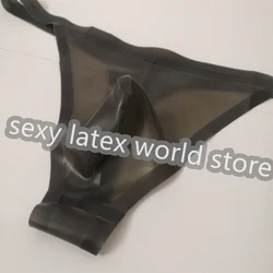 Latex Briefs Shorts Rubber Underwear Handmade Thong for Men wear