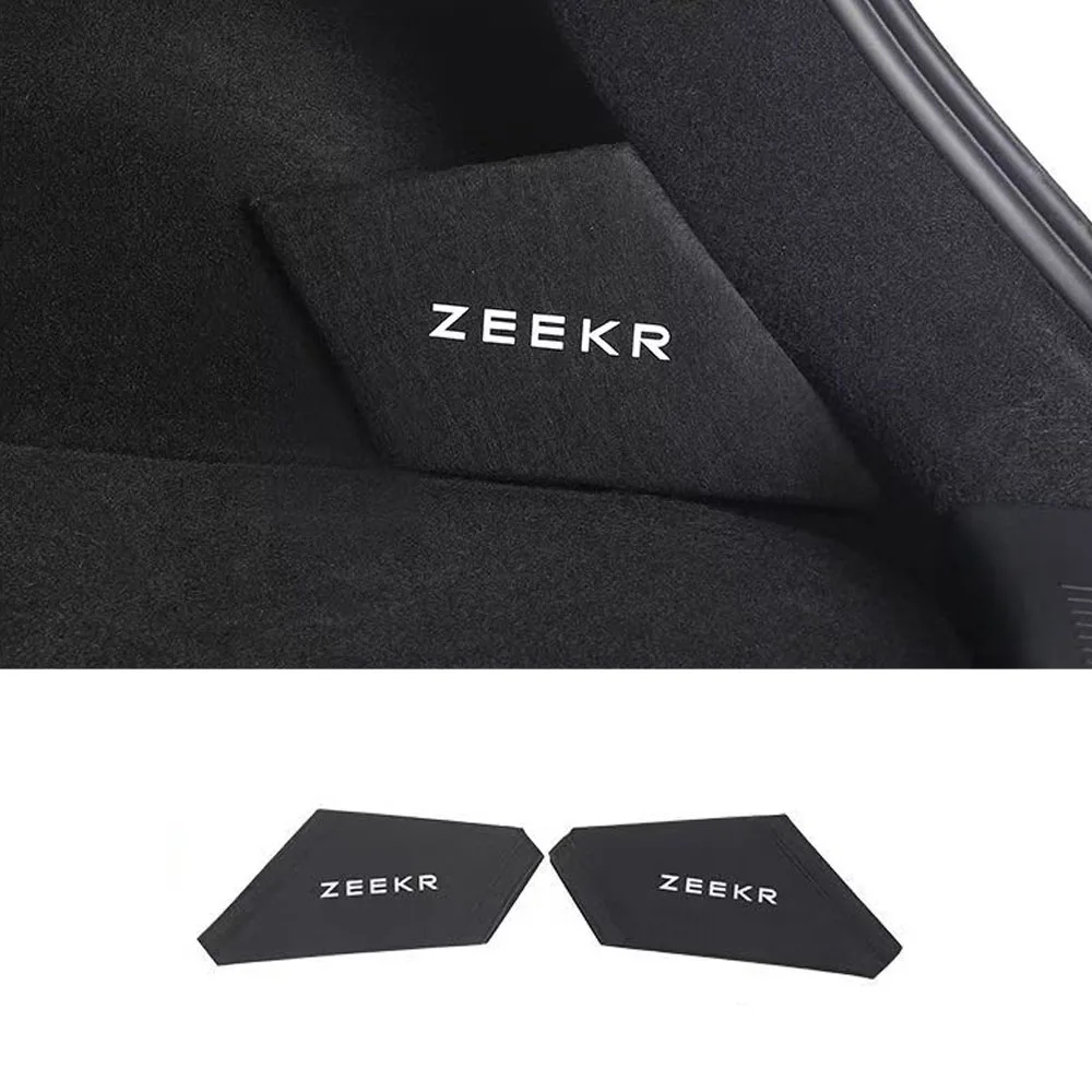 

Подходит для ZEEKR 9X 2025 2026, задняя перегородка багажника, ящик для хранения, боковая панель багажника, модифицированные автомобильные аксессуары