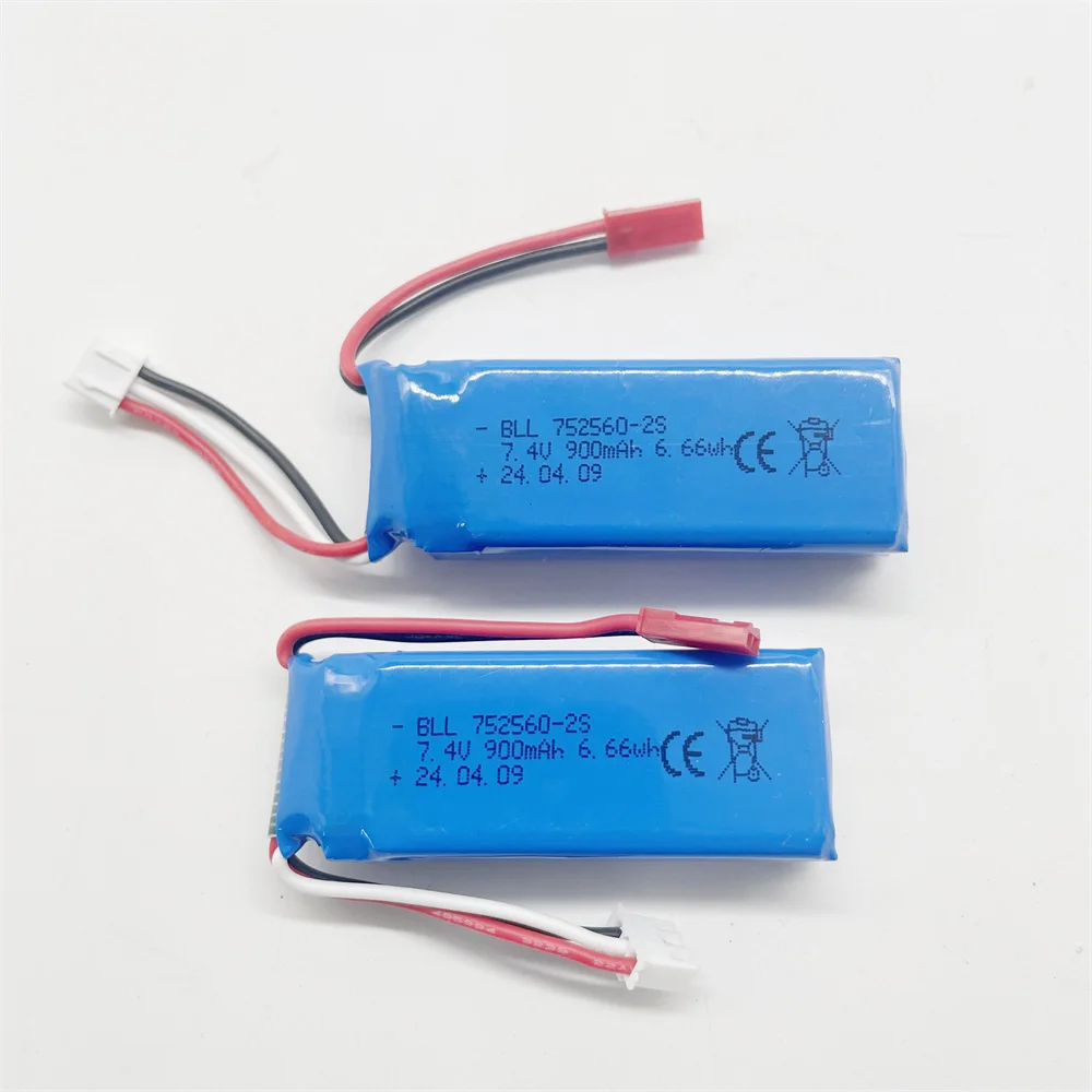 

XK X420/ XK A160 RC Airplane Drone Spare Parts 7.4V 20C 500mAh Li-po Battery Accessories