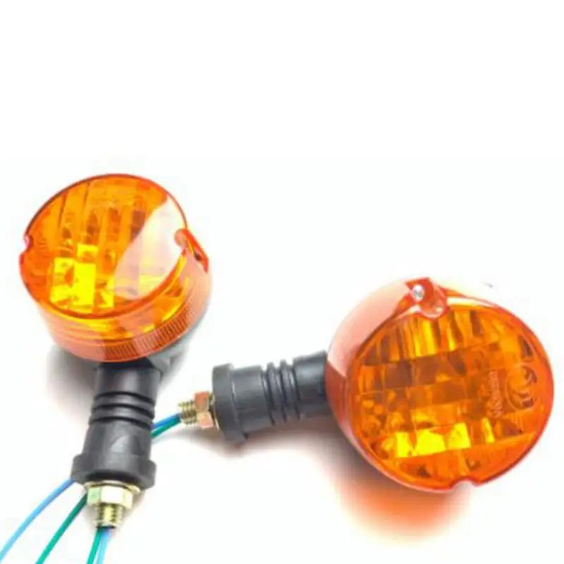 motorcycle accessories Turn Signal Light Amber Color Lamp Fit for BMWBAJAJ BOX BM150 CT100 MotorBike Indicator Lamp