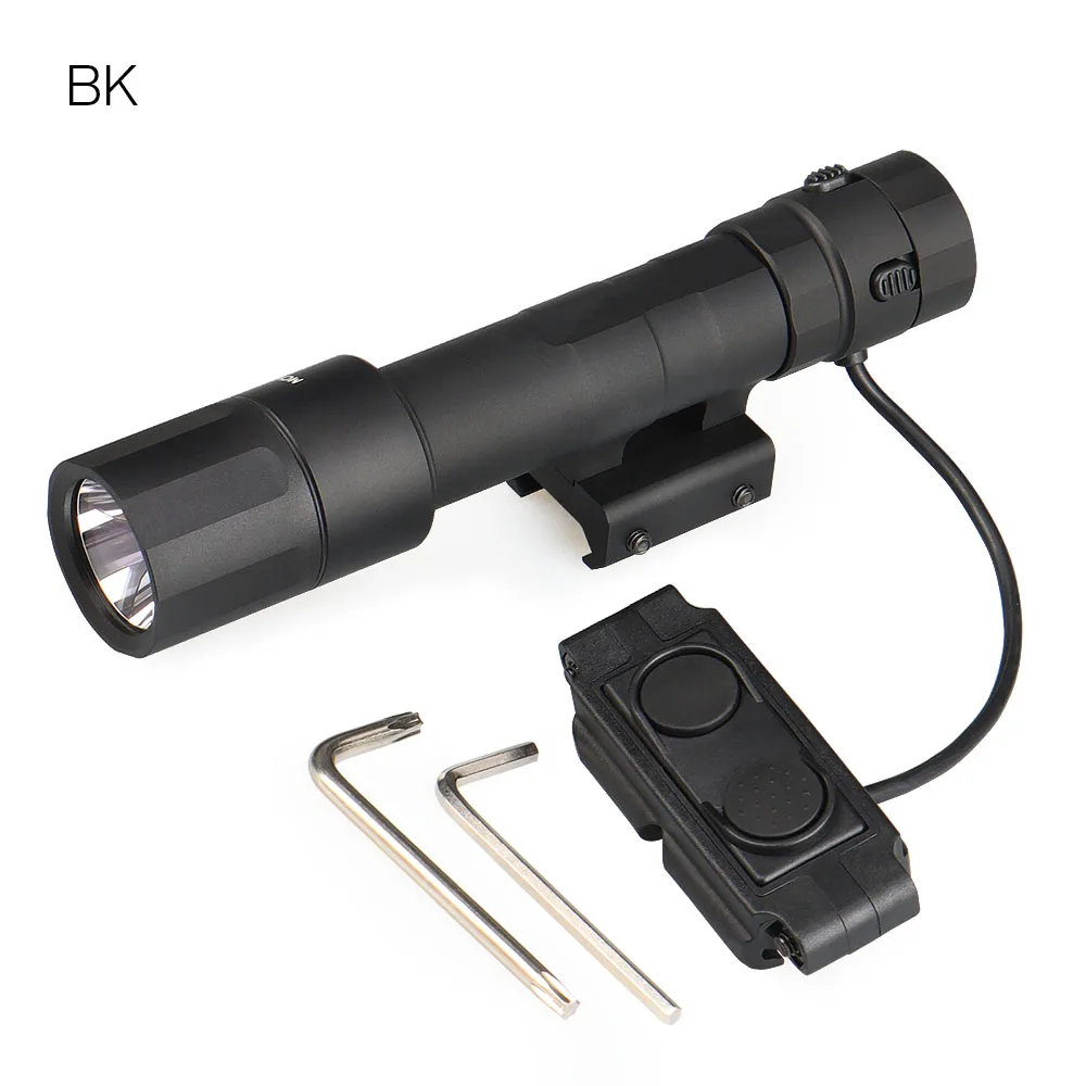 Tactical Flashlight 2.0 MCH Single Output Flashlight 1400 Lumens Metal Light Airgun Accessories For Hunting HK15-0156