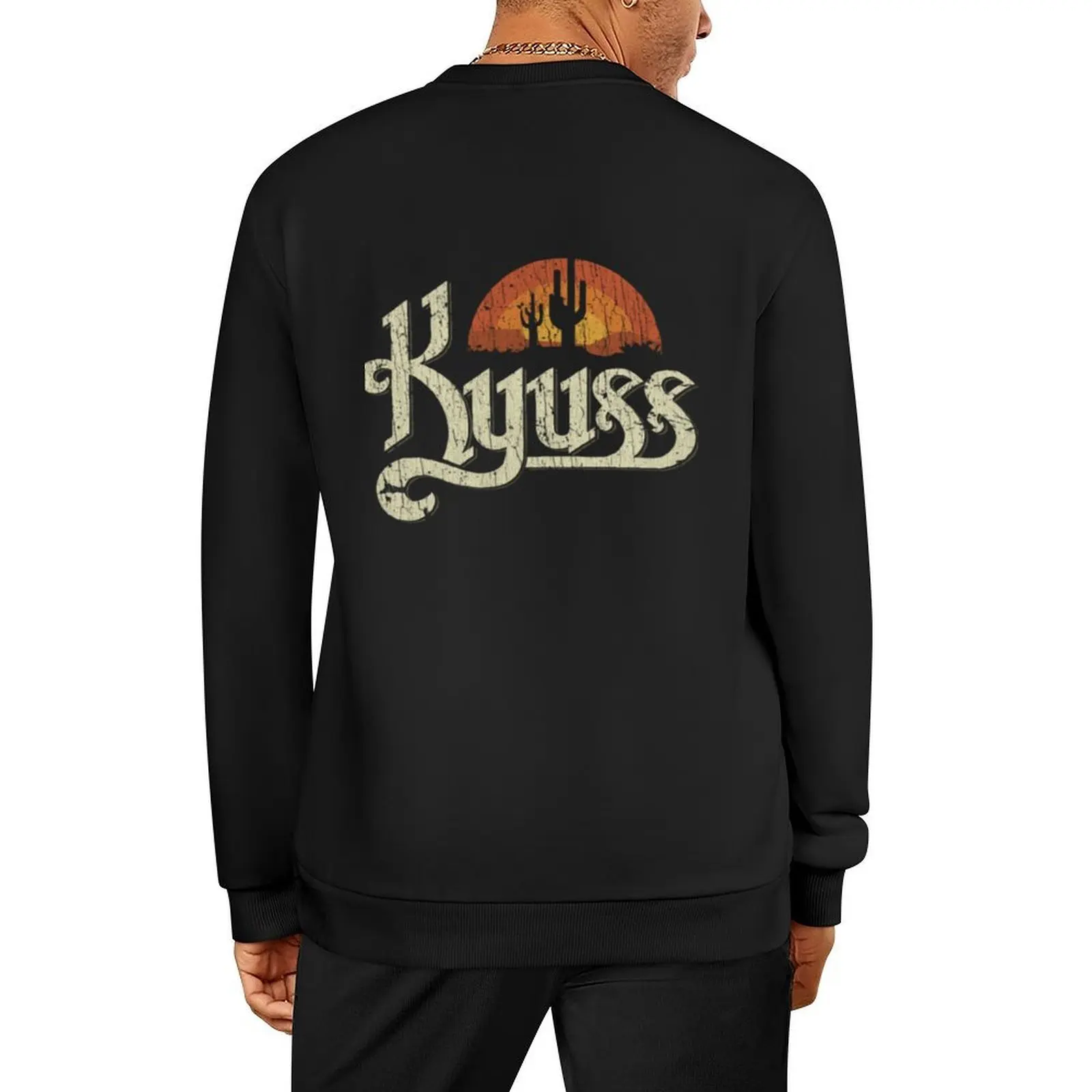 

Kyuss Sunset 1987 Pullover graphic t shirts men men's autumn clothes japanese style men's sweat-shirt set new sweatshirt