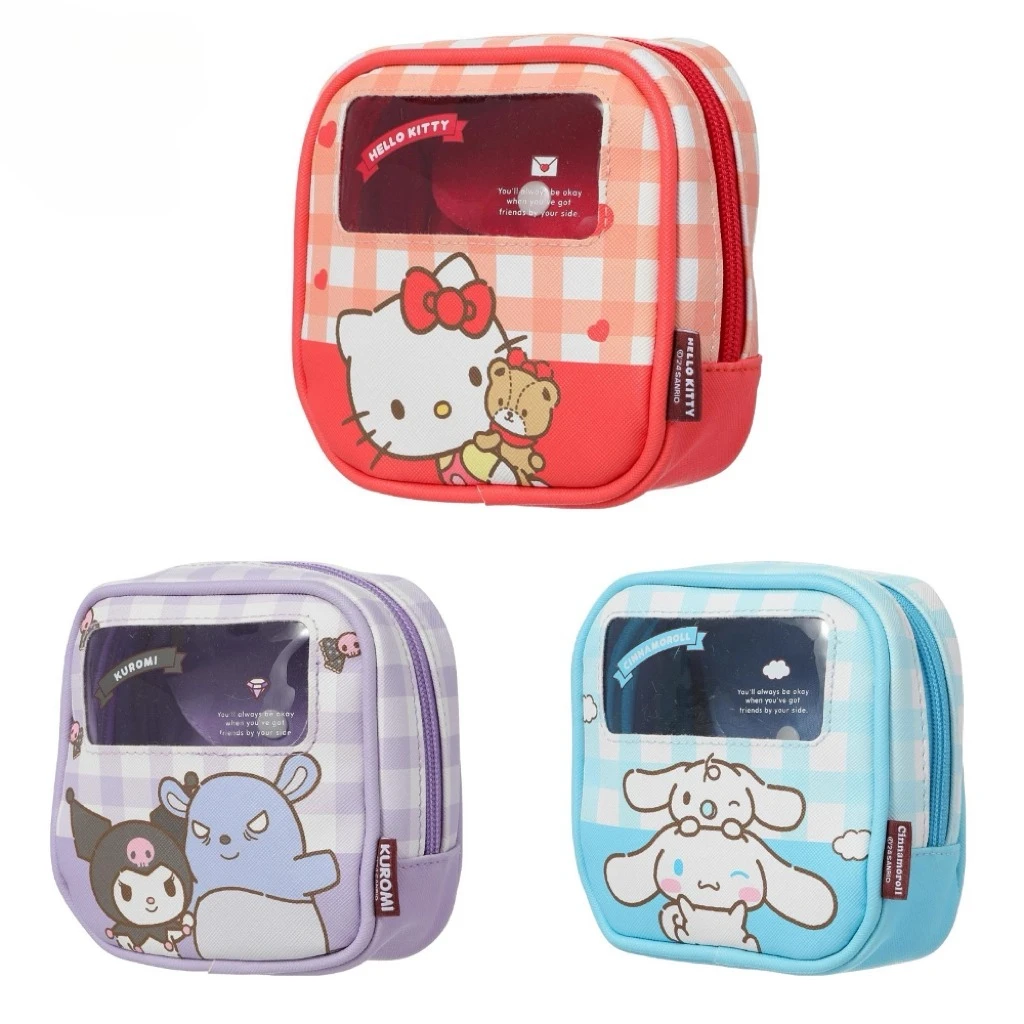 

Sanrio Characters Kawaii Storage Pouch Organizer Bag - Cute Cosmetic, School & Travel Essentials Case for Girls & Women