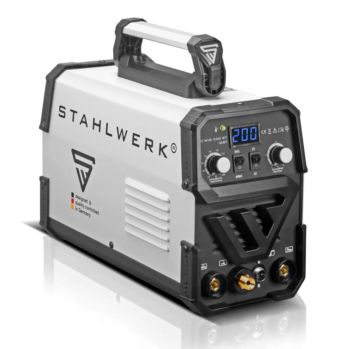 Stahlwerk &Vector 3 in 1 DC TIG Pulse MMA Tokyo 2300 220V New Condition Arc Welding Machine with PLC Core Components